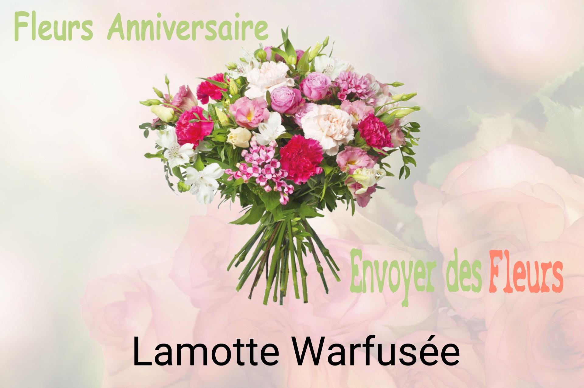 Bouquet de fleurs d’anniversaire livré à Lamotte-Warfusée