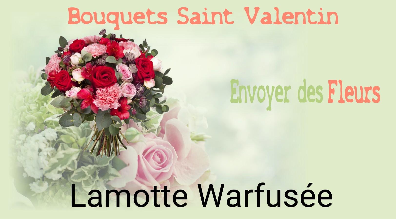 Roses de Saint-Valentin livrées à Lamotte-Warfusée
